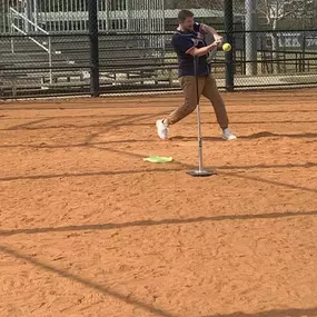 We spent lunch burning off all the candy we are going to eat tonight! Home Run Derby! Team Lunch Thursday is always our favorite day of the week!