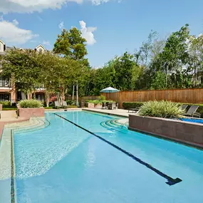 Resident lap pool