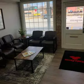 Our waiting lounge