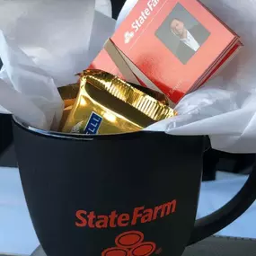 Stop in for insurance coverage and enjoy some treats!