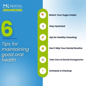 Tips for Maintaining Good Oral Health