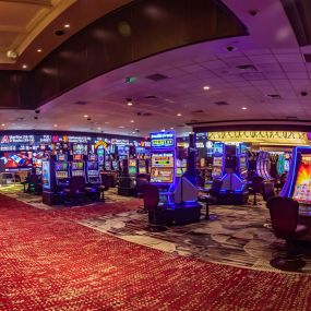 Slot machines at Hollywood Casino at Greektown