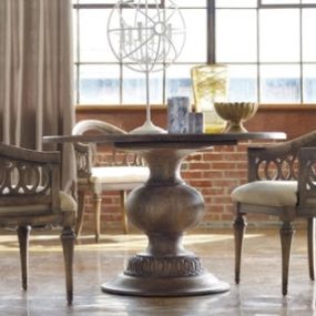 Table and Chairs in the Window - Curated Fine Furnishings & Design - call 513.683.2233