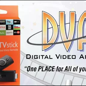 DVA - Digital Video Archive Now Available on Amazon Fire TV Stick
If you have the Amazon Fire tv stick you can download the Digital Video Archive App and watch your videos on any smart TV or monitor with an HDMI input. This makes watching your videos extremely easy. Plus, it's fun for the entire family to gather around and watch family memories - old movies and new smart phone video.
Amazon fire tv is a great way to watch both your old home movies and your smartphone video.