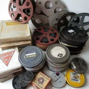 Home Video Studio specializes in transferring your old media from the 1940s￼-1980s from these old reels pictured below.  We also transfer Video Tapes, photos and slides to DVDs, flash drives, or we can put them in the cloud.