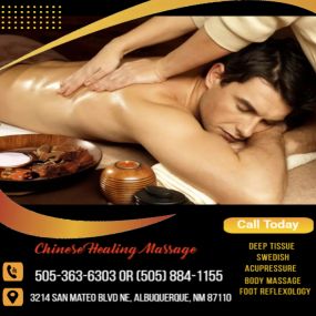 The full body massage targets all the major areas of the body that are most subject to strain and
discomfort including the neck, back, arms, legs, and feet. 
If you need an area of the body that you feel needs extra consideration, 
such as an extra sore neck or back, feel free to make your massage therapist aware and
they will be more than willing to accommodate you.