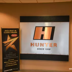 Lobby of Hunter Truck- Corporate