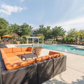 Poolside Ample Seating Area