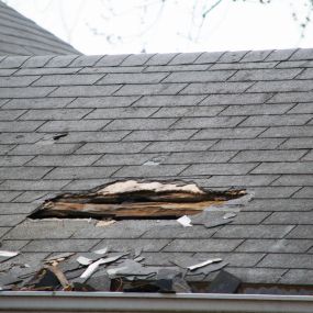 We provide a variety of roofing services, including roof repairs!