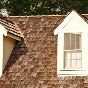 Cedar Shake roofs keeps your home warmer in the winter and cooler in the summer.