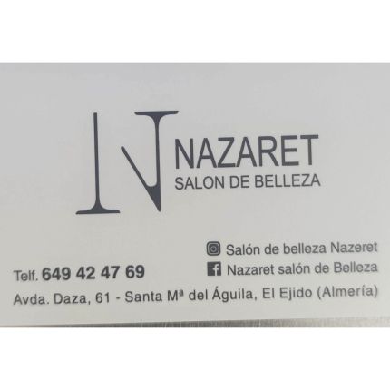Logotipo de Nazaret Peluquería & Estética
