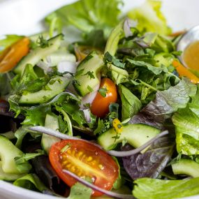 Fresh and Crisp Simple Table Salad