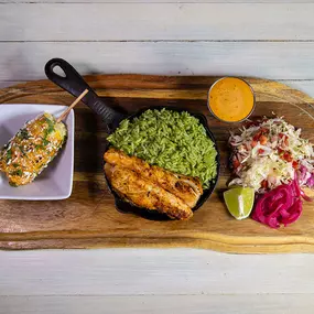 Grilled Fresh Baja Fish Taco Board