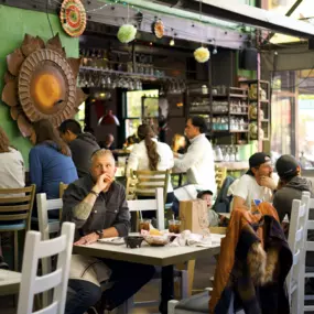 Outdoor covered patio year round