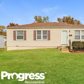 This Progress Residential home for rent is located near St. Louis.