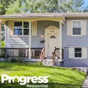 This Progress Residential home for rent is located near St. Louis MO.