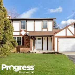 This Progress Residential home for rent is located near St. Louis MO.