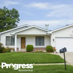 This Progress Residential home for rent is located near St. Louis MO.