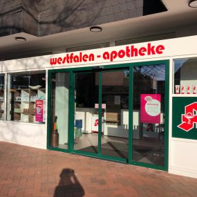 Aussenansicht der Westfalen-Apotheke