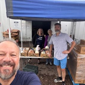 Volunteering at the Flagstaff Family Food Center