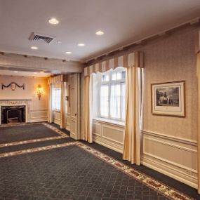 Interior of the historic Brown Hotel hallway in Louisville.