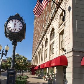 Exterior View of The Brown Hotel