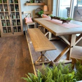 Over the years JTB has evolved; while still known for our tables, we now offer quality reclaimed wood tables, buffets, bookshelves, accent tables and other furniture as well as trendy décor items to provide that special touch to your home.