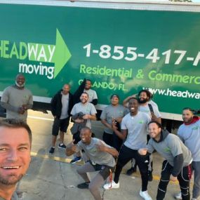 Our dedicated team here at Headway Moving