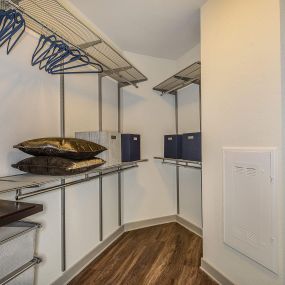 Walk-In Closets at Aurora Luxury Apartments in Downtown, Tampa FL