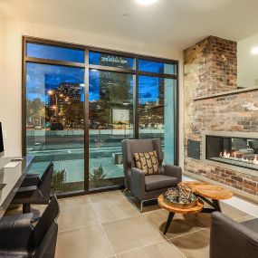 Fireside Business Center at Aurora Luxury Apartments in Downtown, Tampa FL