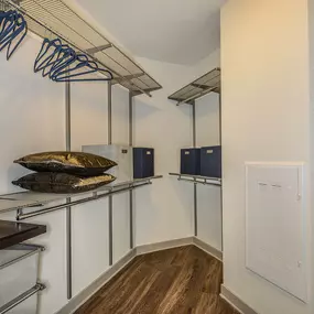 Walk-In Closets at Aurora Luxury Apartments in Downtown, Tampa FL