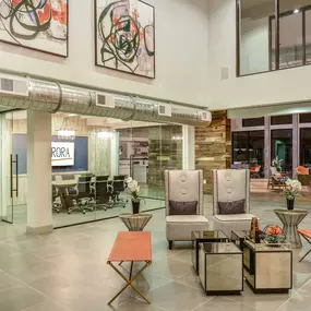 Clubhouse at Aurora Luxury Apartments in Downtown, Tampa FL
