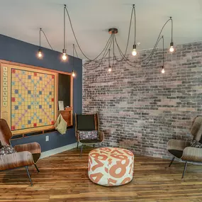 Lounge and Game Area at Aurora Luxury Apartments in Downtown, Tampa FL