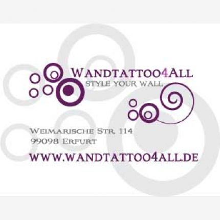 Logo van wandtattoo4all