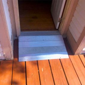 Amramp of MI recently installed this threshold ramp for a customer located in Lake, MI.