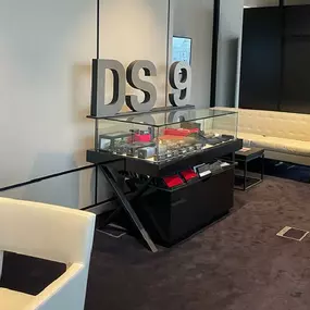 Inside  the DS Salon Cardiff.