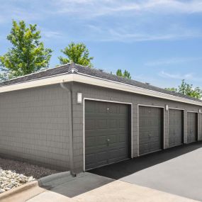 Detached private garages