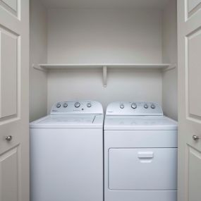 Full size washer and dryer