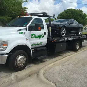 Dennys Towing Arlington Texas Heavy Duty towing service