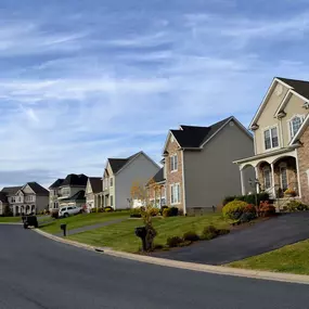 brick exterior on new homes