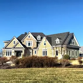 Brick & Siding Installation for new house in Logan, UT