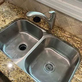 Post-Clog Kitchen Faucet