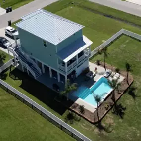 Custom backyard pool in Houston and surrounding areas