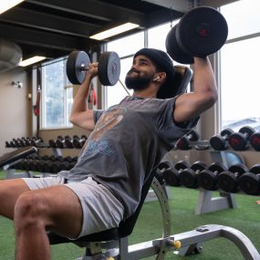 Person exercising at Kubex Fitness in Logan