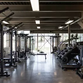 Workout area at Kubex Fitness in Logan