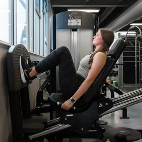 Person exercising at Kubex Fitness in Logan