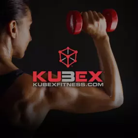 Kubex Fitness woman lifting a weight