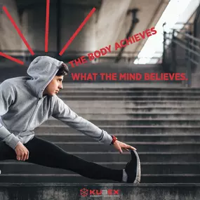 The body achieves what the mind believes