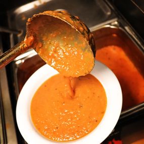 House tomato basil bisque - served daily