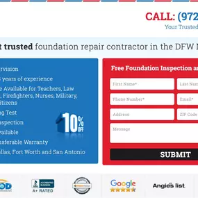 best home foundation company in Fort Worth